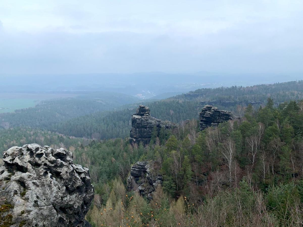 Ferienwohnung Am Malerweg Königstein an der Elbe Exteriör bild